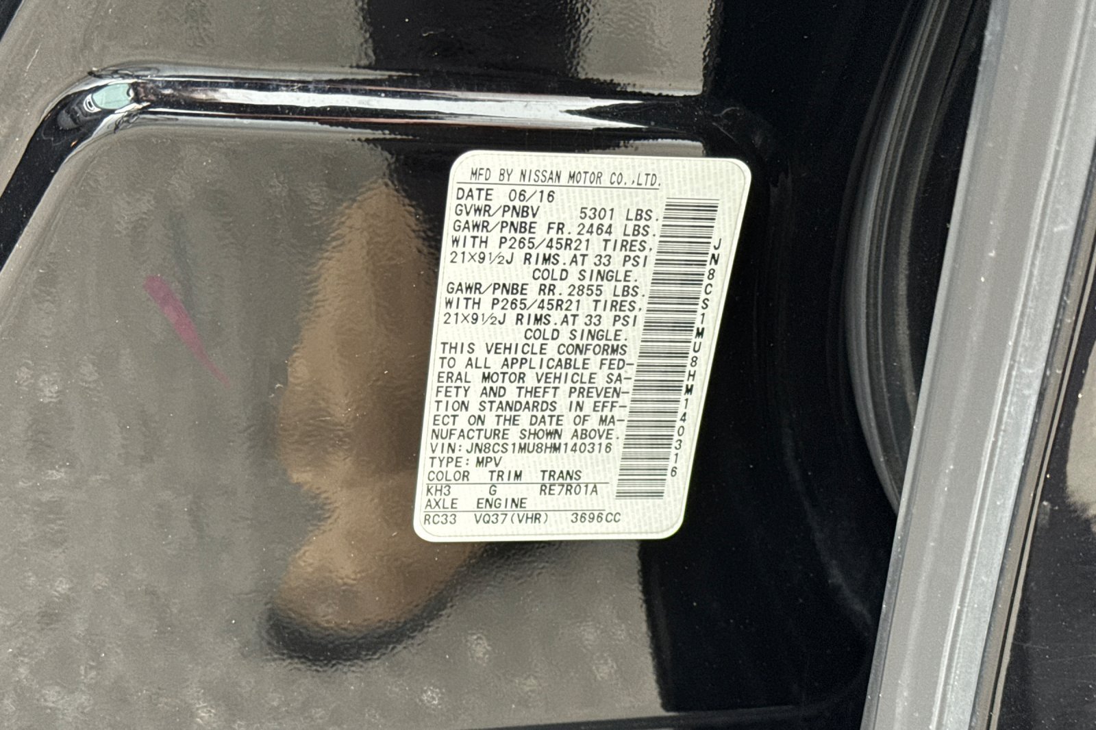 Used 2017 INFINITI QX70 2WD w/ Premium Package image 34