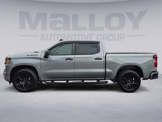 Certified 2024 Chevrolet Silverado 1500 Custom w/ LPO, Dark Essentials Package AWD/4WD image 2