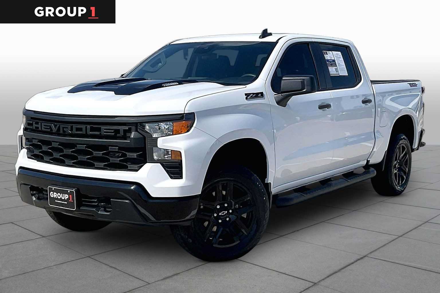 Used 2024 Chevrolet Silverado 1500 Custom Trail Boss w/ Turbomax Blackout Package