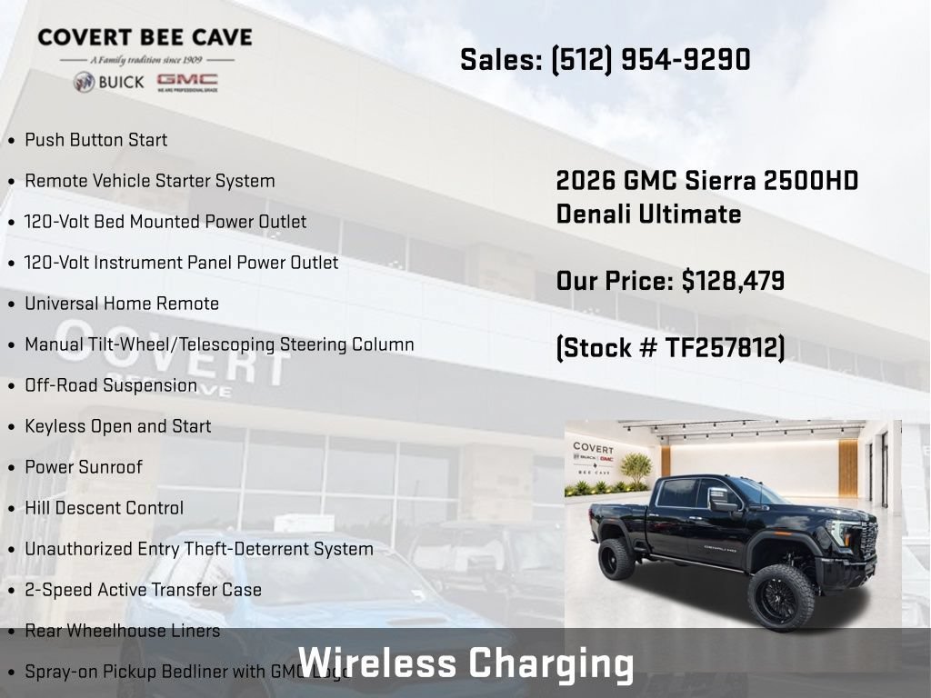New 2026 GMC Sierra 2500 Denali Ultimate AWD/4WD image 38