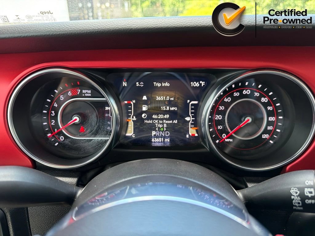Certified 2022 Jeep Wrangler Unlimited Rubicon w/ Dual Top Group AWD/4WD image 52