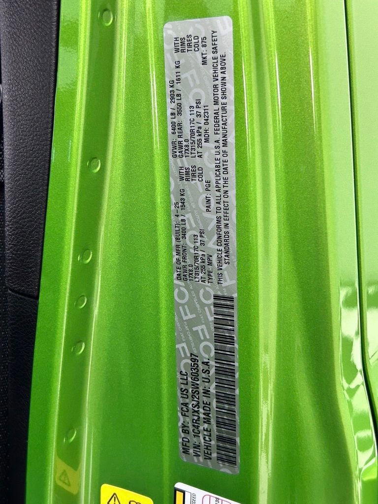 New 2025 Jeep Wrangler Unlimited Rubicon 392 image 57