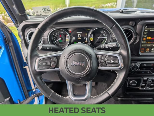 Used 2022 Jeep Wrangler Unlimited Sahara w/ Safety Group AWD/4WD image 14