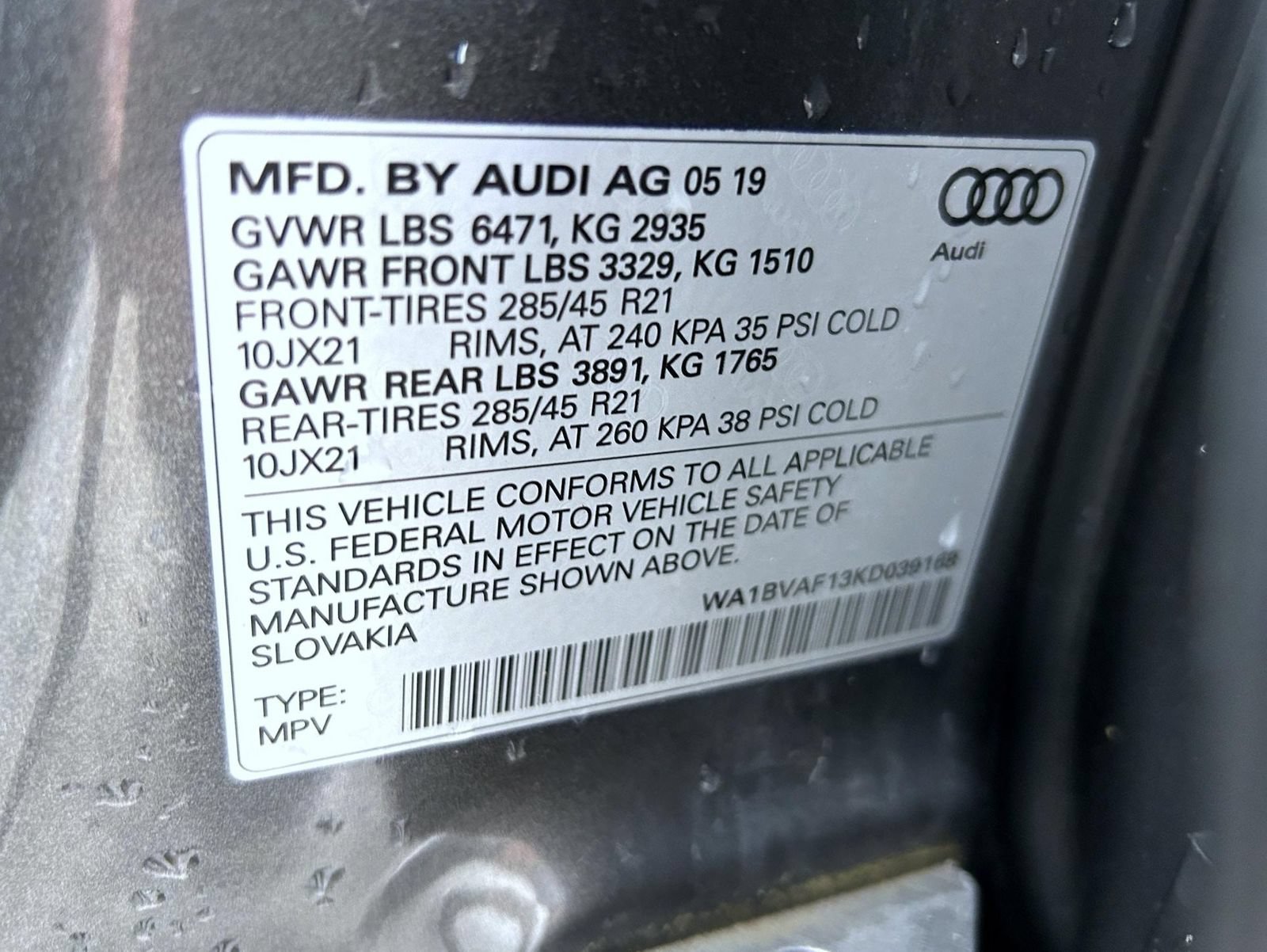 Used 2019 Audi Q8 Premium Plus AWD/4WD image 25