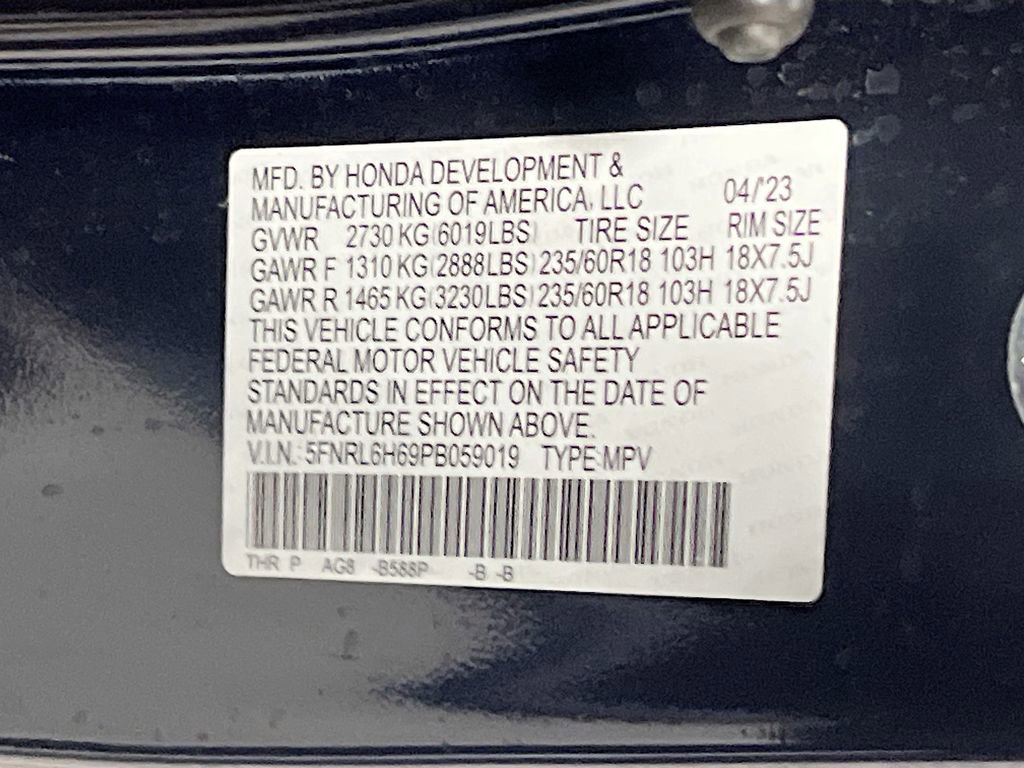 Used 2023 Honda Odyssey EX-L image 33