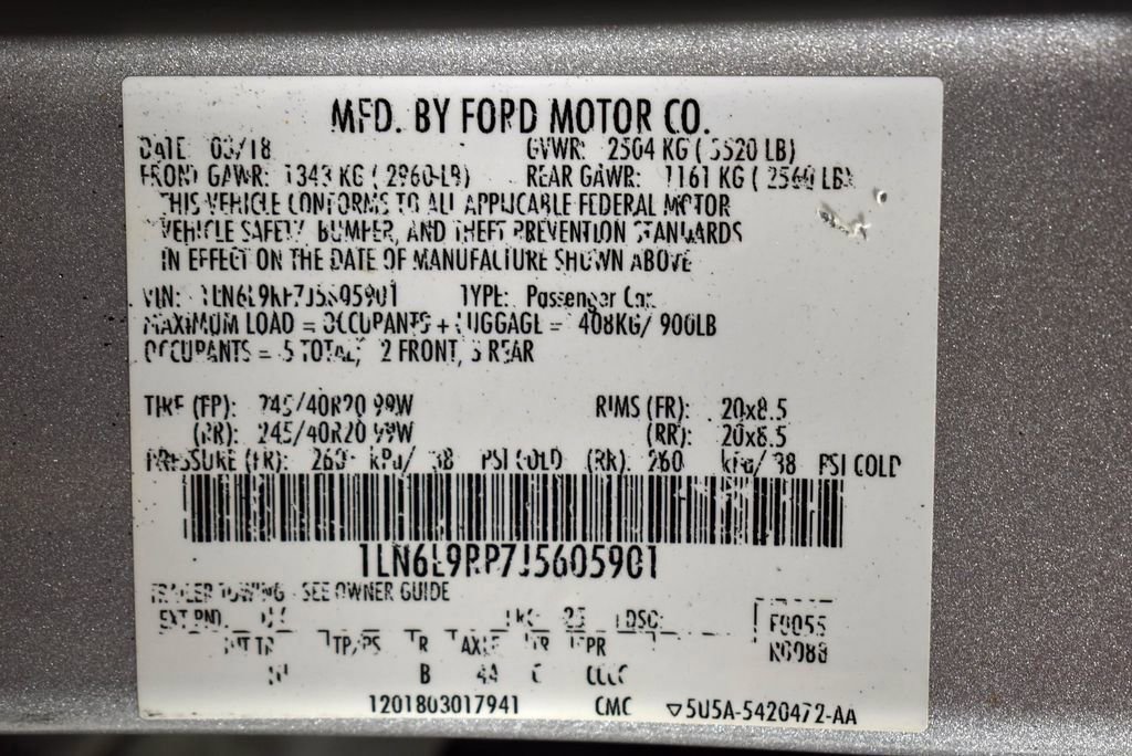 Used 2018 Lincoln Continental Reserve FWD image 16