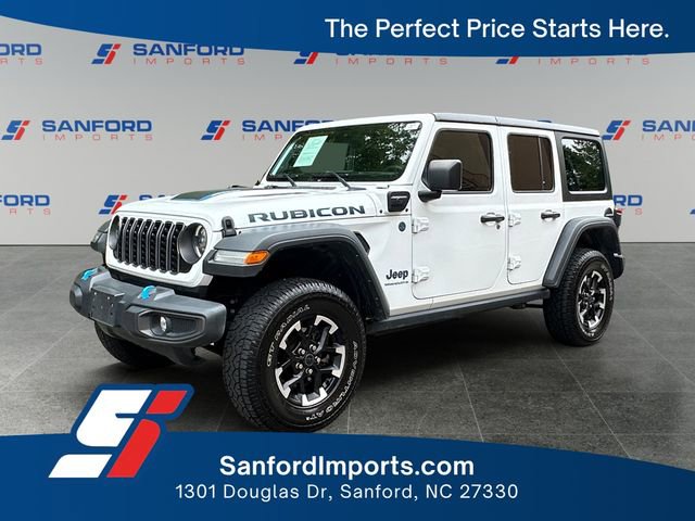 Used 2024 Jeep Wrangler Unlimited Rubicon 4xe AWD/4WD image 1