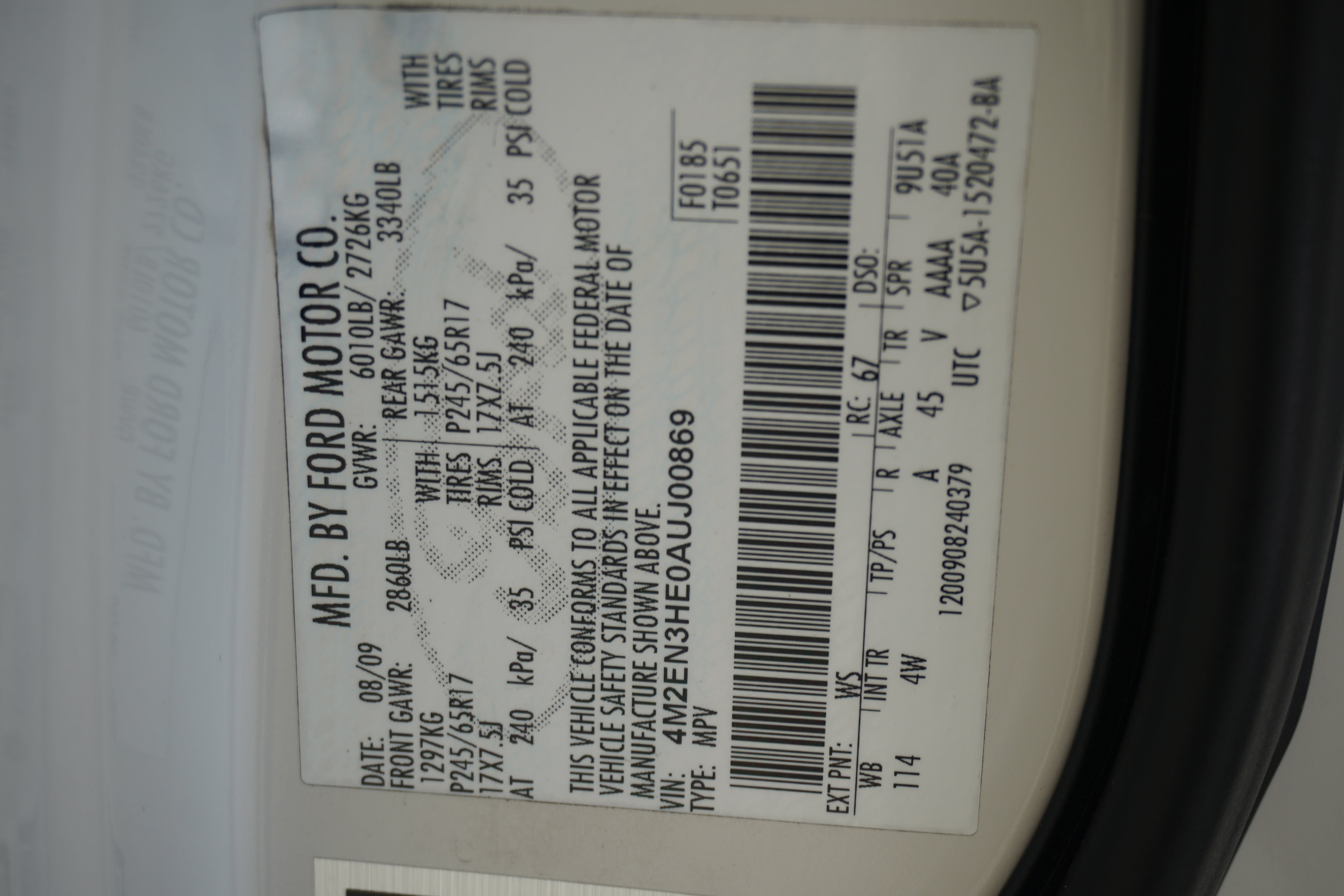 Used 2010 Mercury Mountaineer 2WD image 24