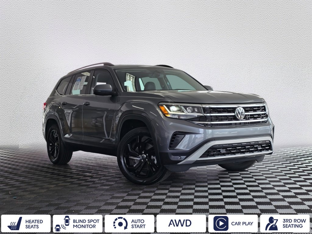 Used 2023 Volkswagen Atlas SE w/ Panoramic Sunroof Package