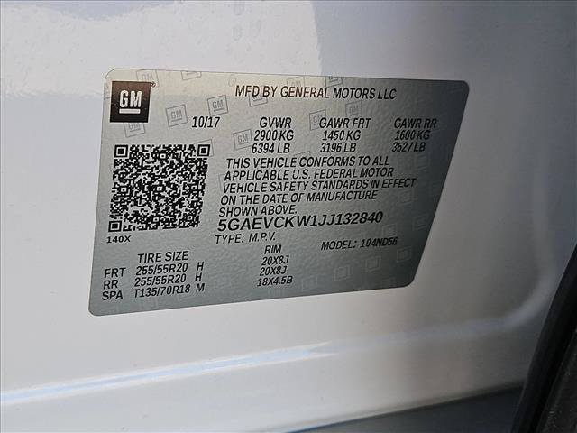 Used 2018 Buick Enclave Avenir w/ Avenir Technology Package AWD/4WD image 28