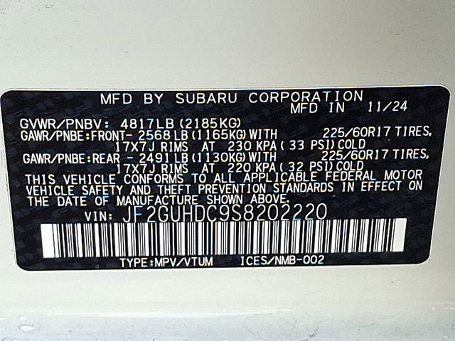 Certified 2025 Subaru Crosstrek 2.0i Premium image 31