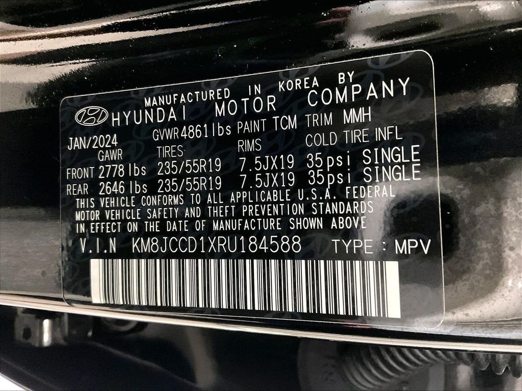 Used 2024 Hyundai Tucson SEL AWD/4WD image 37