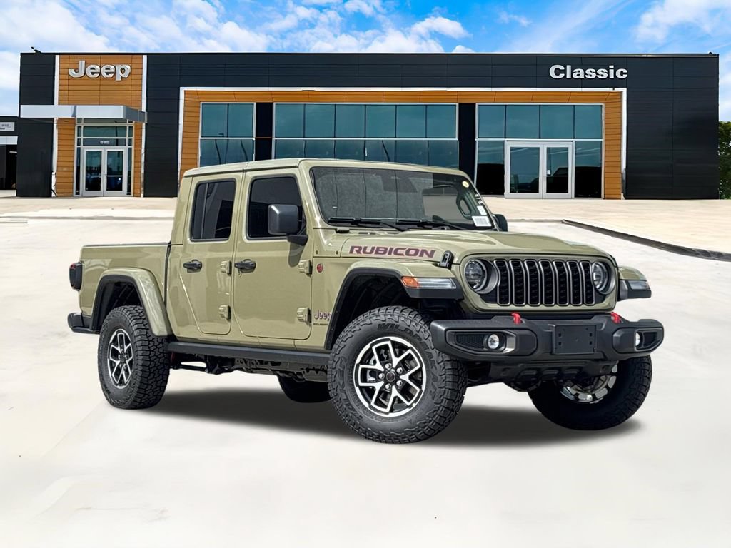 New 2026 Jeep Gladiator Rubicon w/ Steel Power Dome Hood Package AWD/4WD image 1