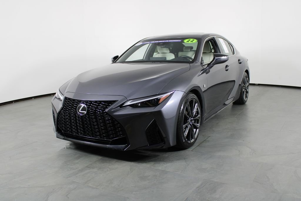Used 2022 Lexus IS 350 F Sport w/ Navigation Package RWD image 2