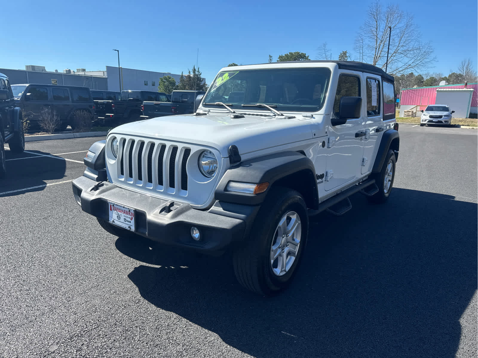 Certified 2022 Jeep Wrangler Unlimited Sport AWD/4WD image 5