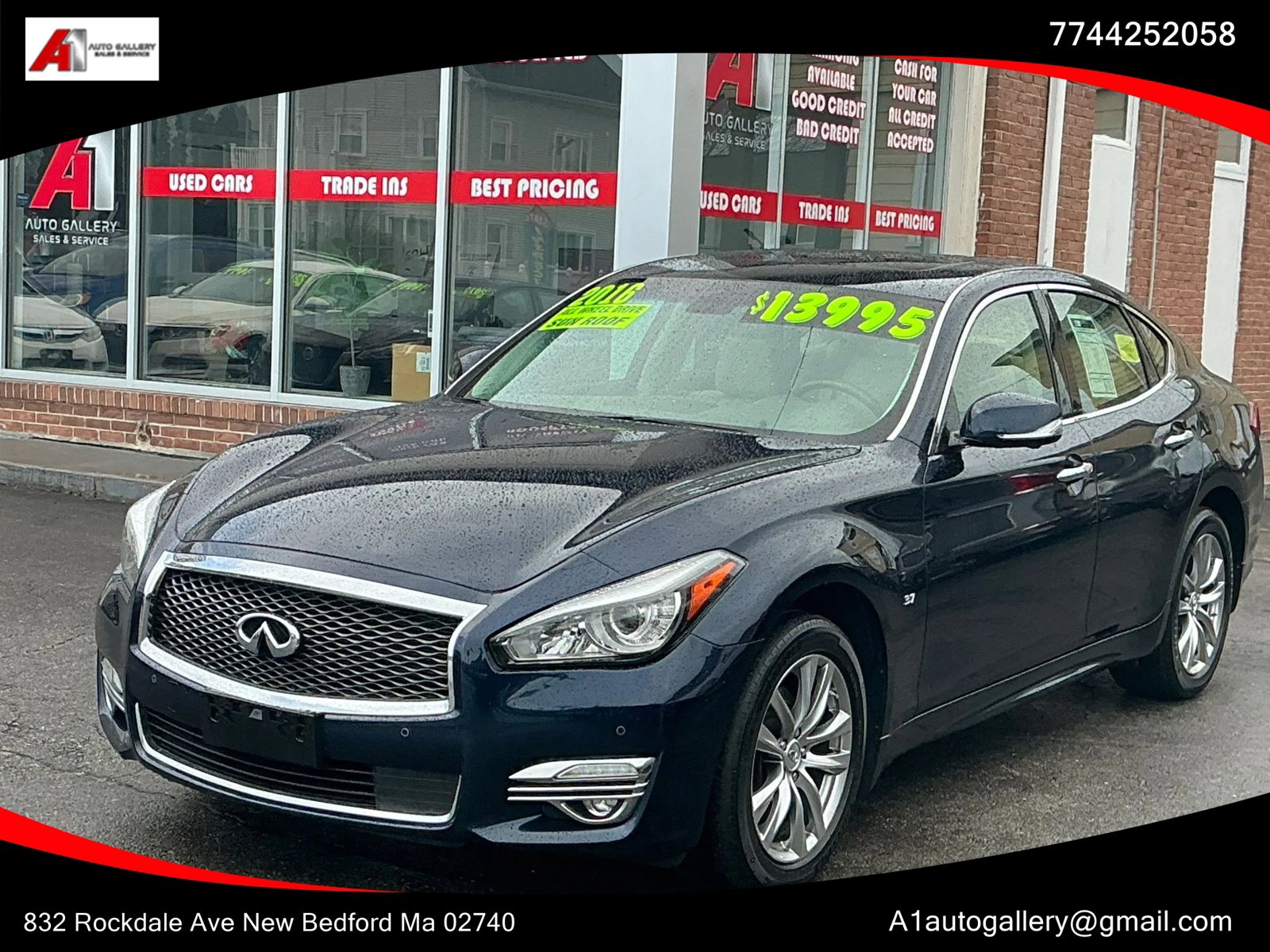 Used 2016 INFINITI Q70 3.7 w/ Technology Package AWD/4WD image 1