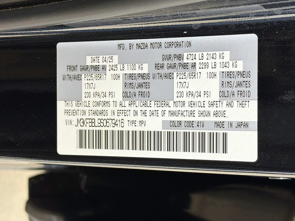 Used 2025 MAZDA CX-5 AWD 2.5 S w/ Select Package image 41