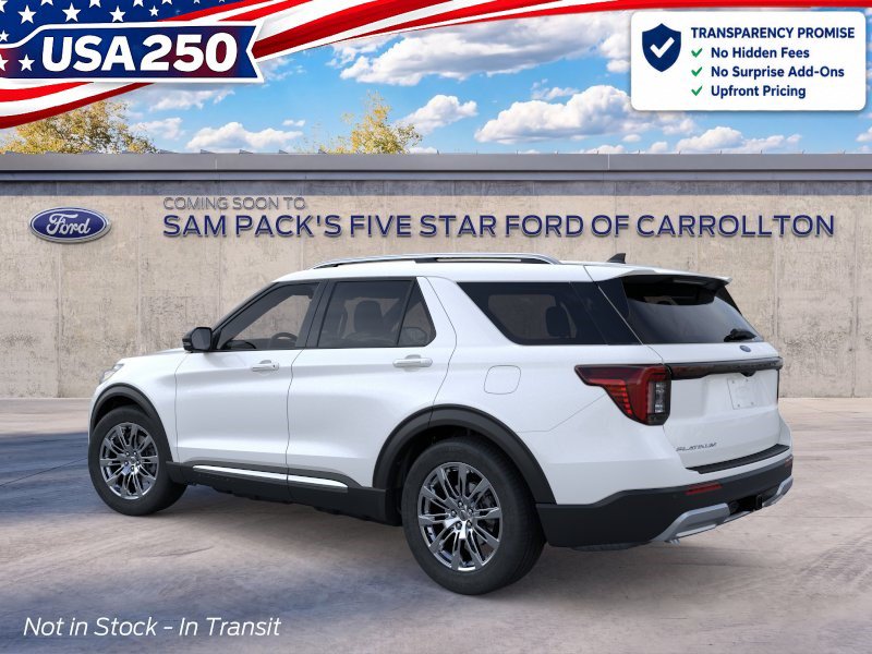 New 2026 Ford Explorer Platinum RWD image 5
