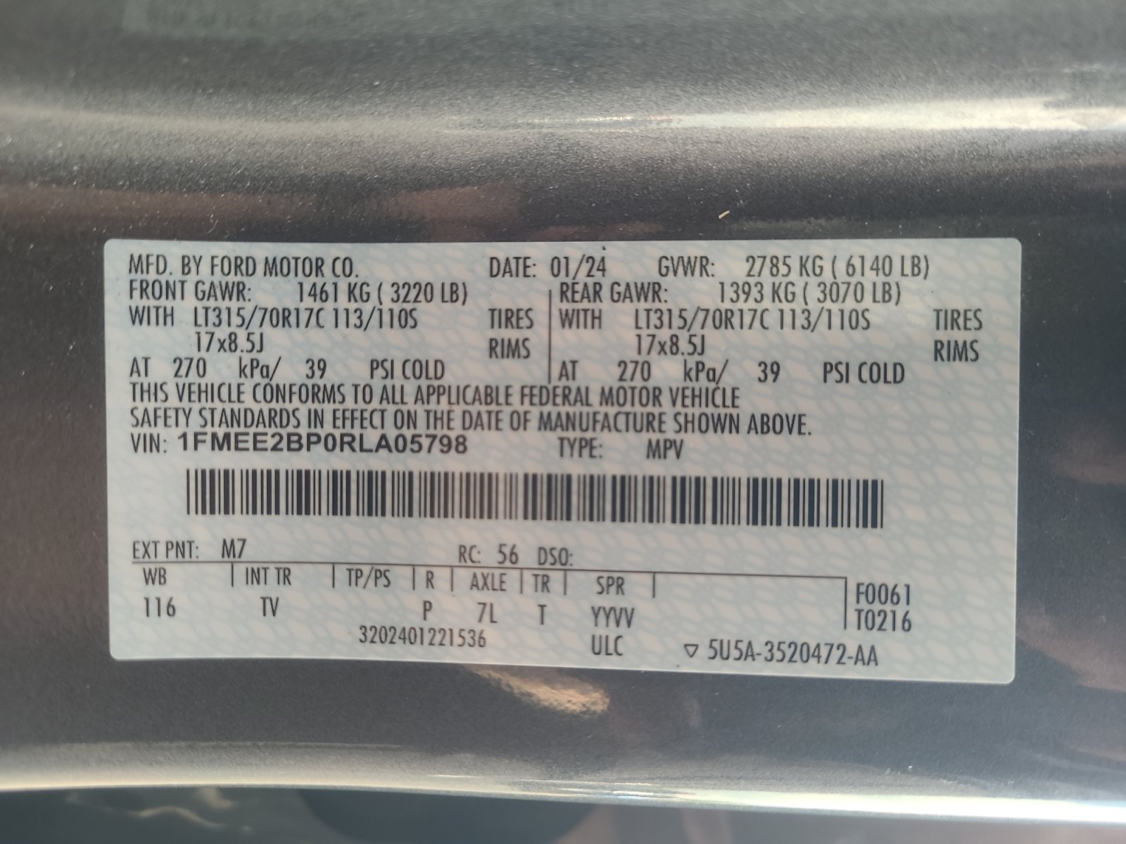 Certified 2024 Ford Bronco Wildtrak AWD/4WD image 25