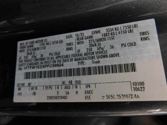 Used 2023 Ford F150 XLT w/ Equipment Group 302A High image 35