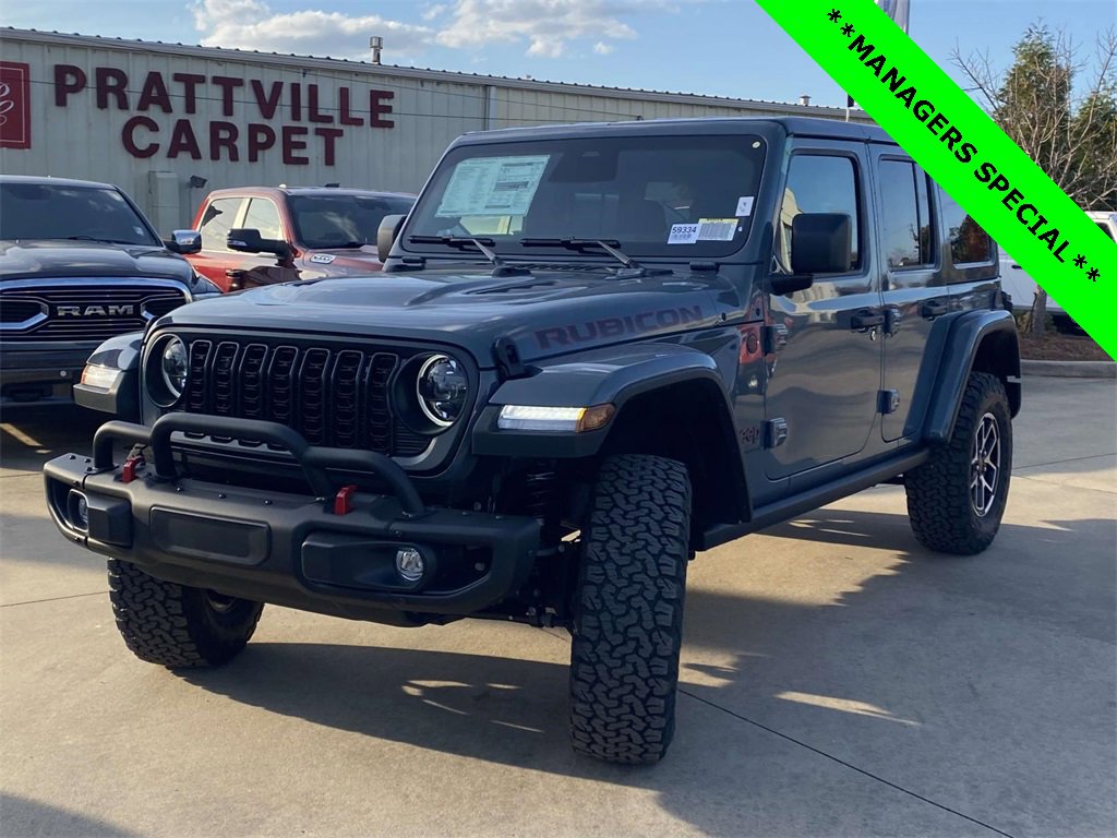 New 2026 Jeep Wrangler Unlimited Rubicon w/ Steel Bumper Group image 34