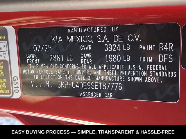 Used 2025 Kia K4 EX FWD image 28