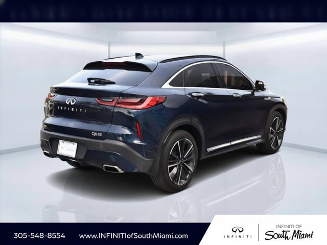 Certified 2022 INFINITI QX55 Essential w/ Proassist Package AWD/4WD image 4