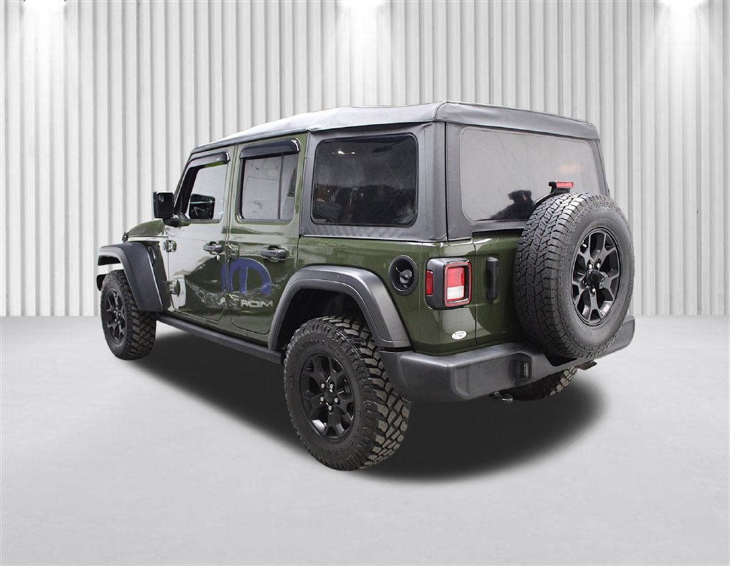 Certified 2021 Jeep Wrangler Unlimited Sport AWD/4WD image 5