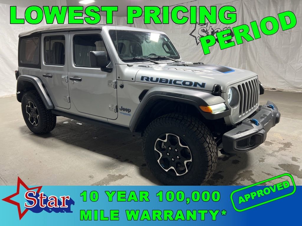 Used 2022 Jeep Wrangler Unlimited Rubicon 4xe image 1