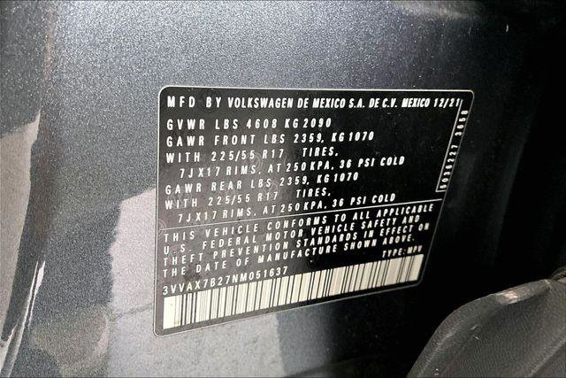 Used 2022 Volkswagen Taos S AWD/4WD image 19