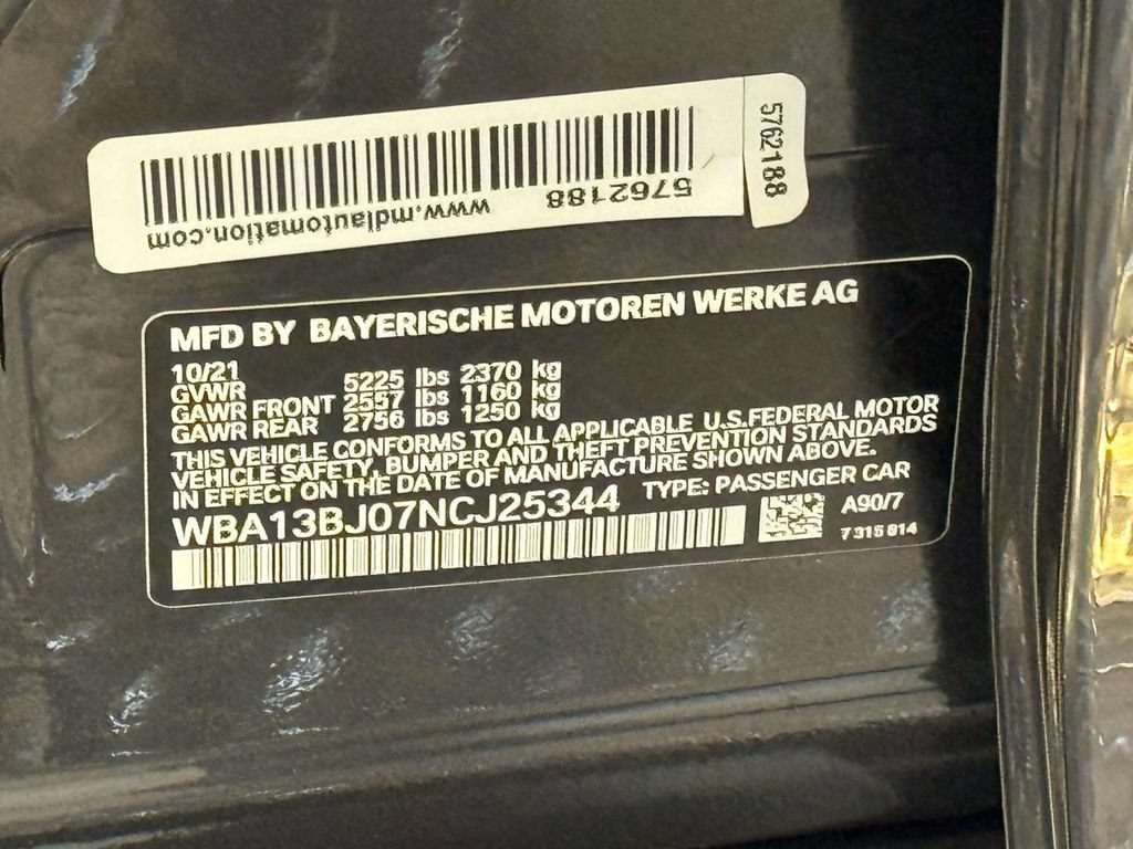 Used 2022 BMW 530i xDrive w/ Premium Package AWD/4WD image 35