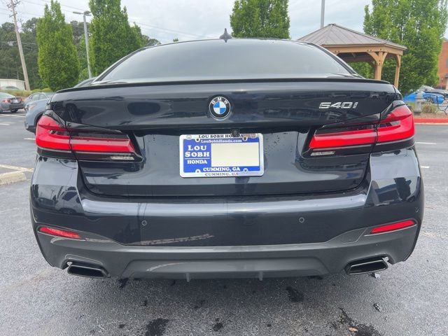 Used 2021 BMW 540i w/ M Sport Package RWD image 7