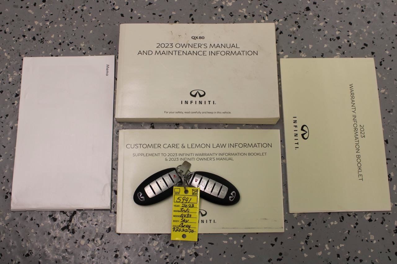 Used 2023 INFINITI QX80 Luxe w/ Cargo Package AWD/4WD image 98