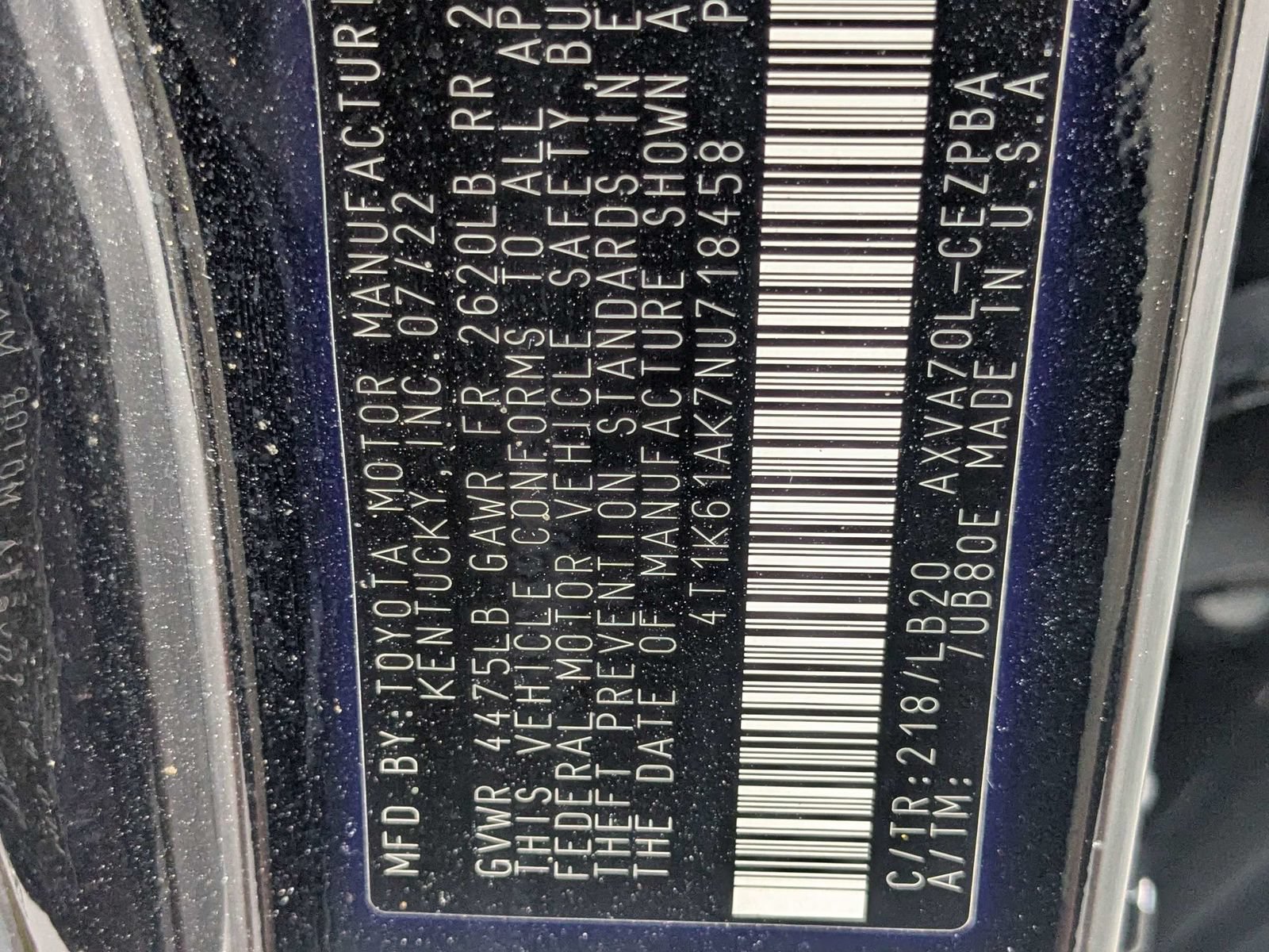 Used 2022 Toyota Camry XSE FWD image 18