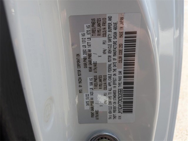 Certified 2022 MAZDA MX-5 Miata RF Grand Touring image 25