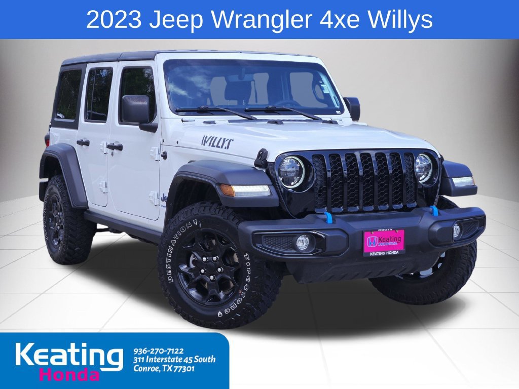 Used 2023 Jeep Wrangler Unlimited w/ 8.4" Radio Group AWD/4WD image 1