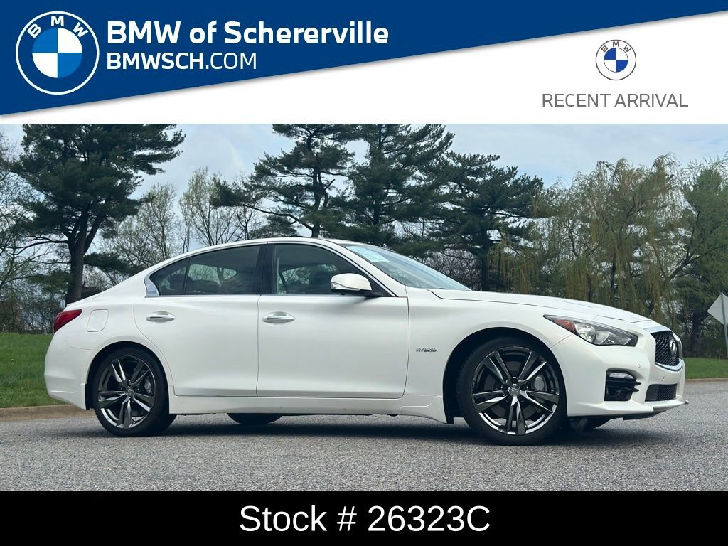 Used 2015 INFINITI Q50 Sport w/ Deluxe Technology Package image 1