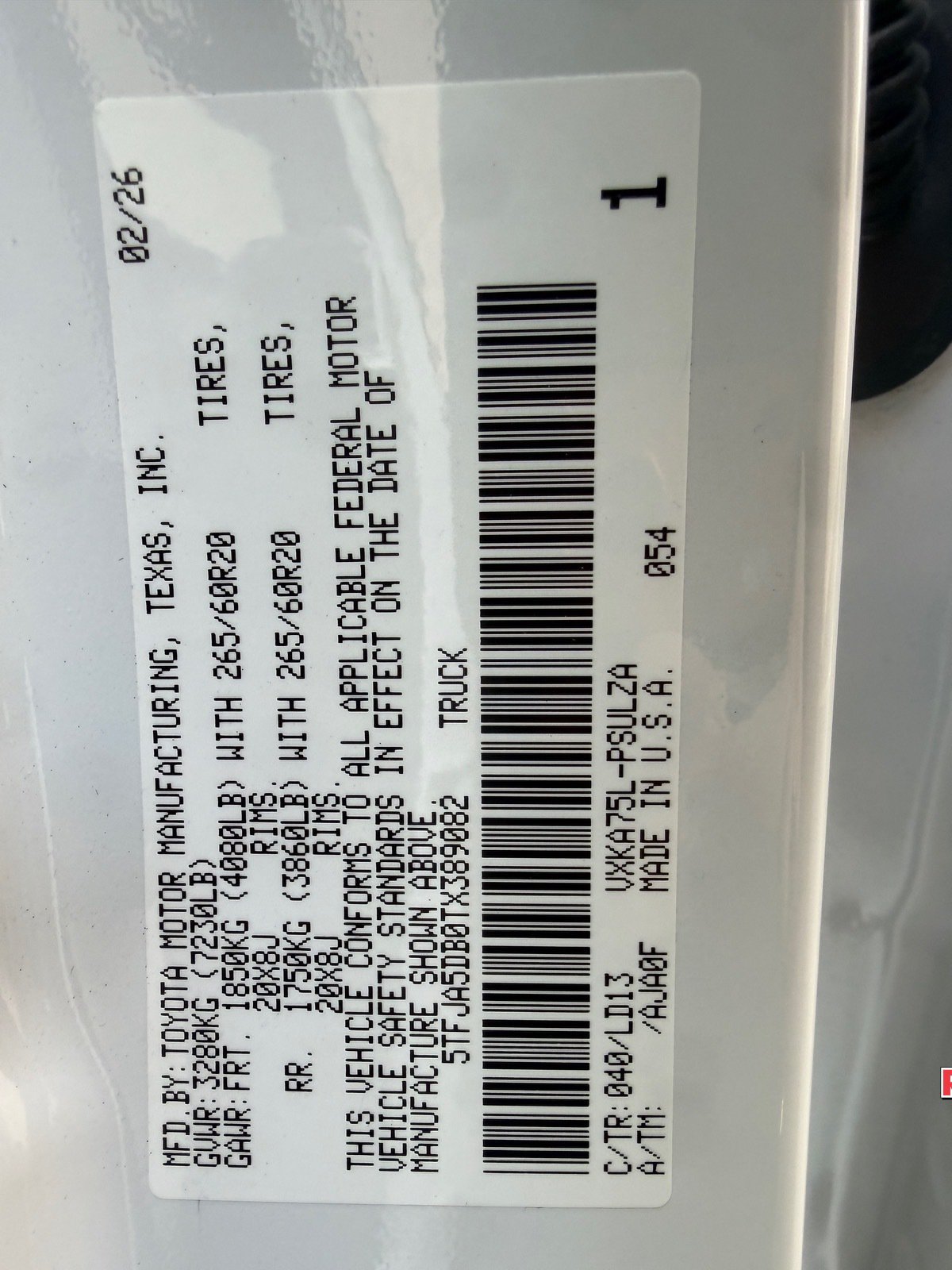 New 2026 Toyota Tundra Limited AWD/4WD image 28
