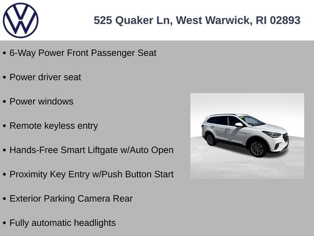 Used 2018 Hyundai Santa Fe SE w/ SE Premium Package 02 image 12