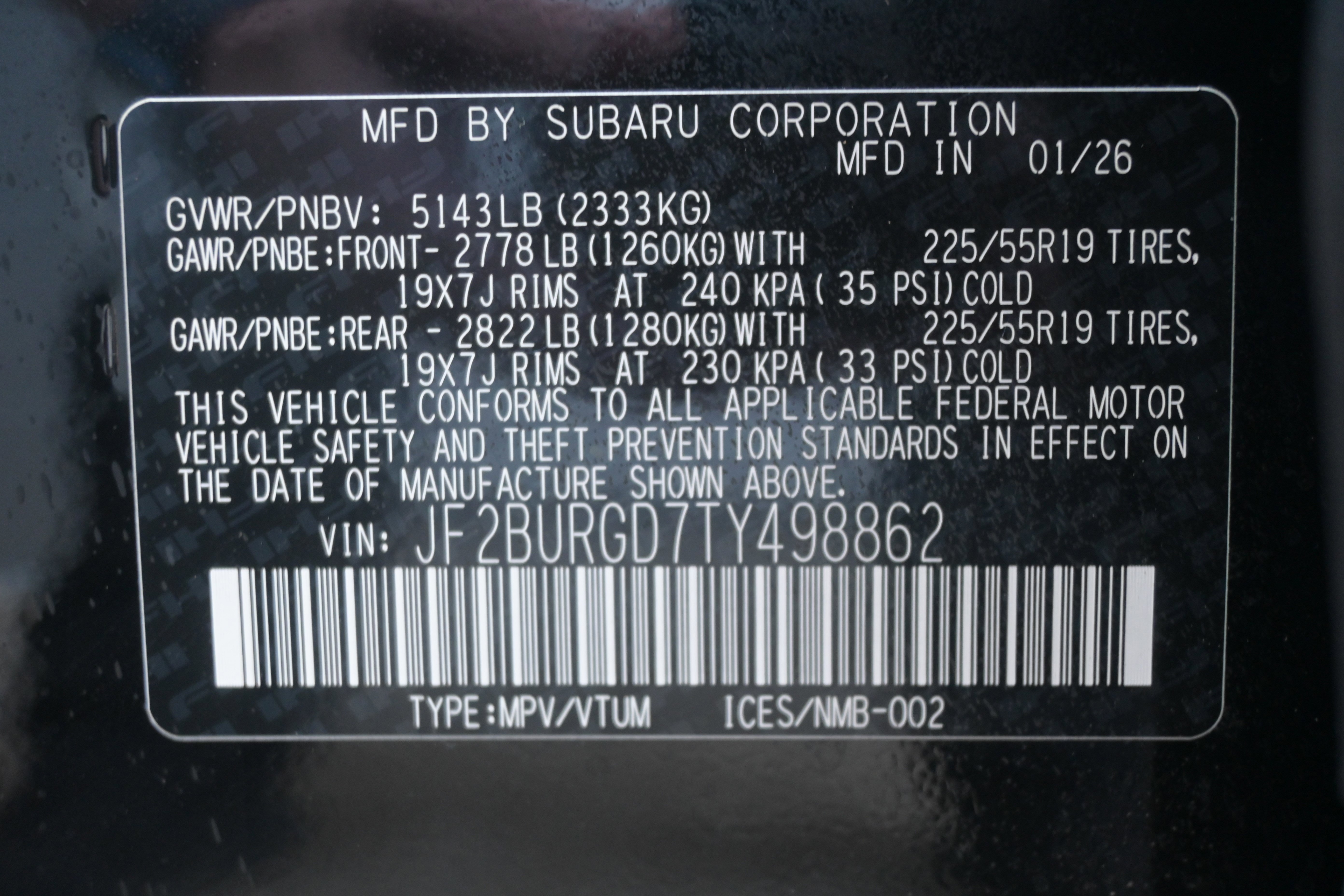 Used 2026 Subaru Outback Limited XT AWD/4WD image 38