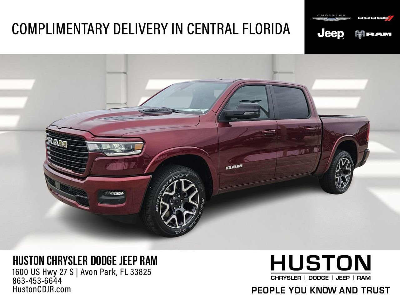 New 2026 RAM 1500 Laramie w/ Sport Appearance Package image 1