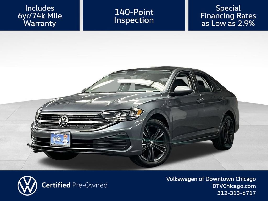 Used 2023 Volkswagen Jetta SE w/ Panoramic Sunroof Package FWD image 1