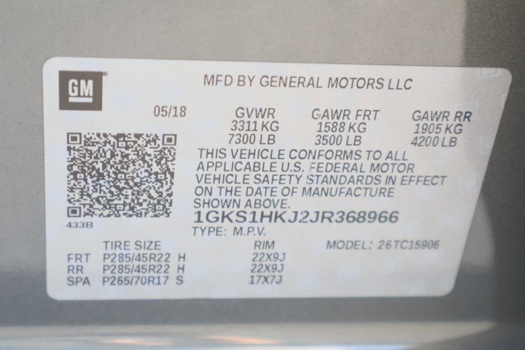 Used 2018 GMC Yukon XL Denali w/ Open Road Package image 39