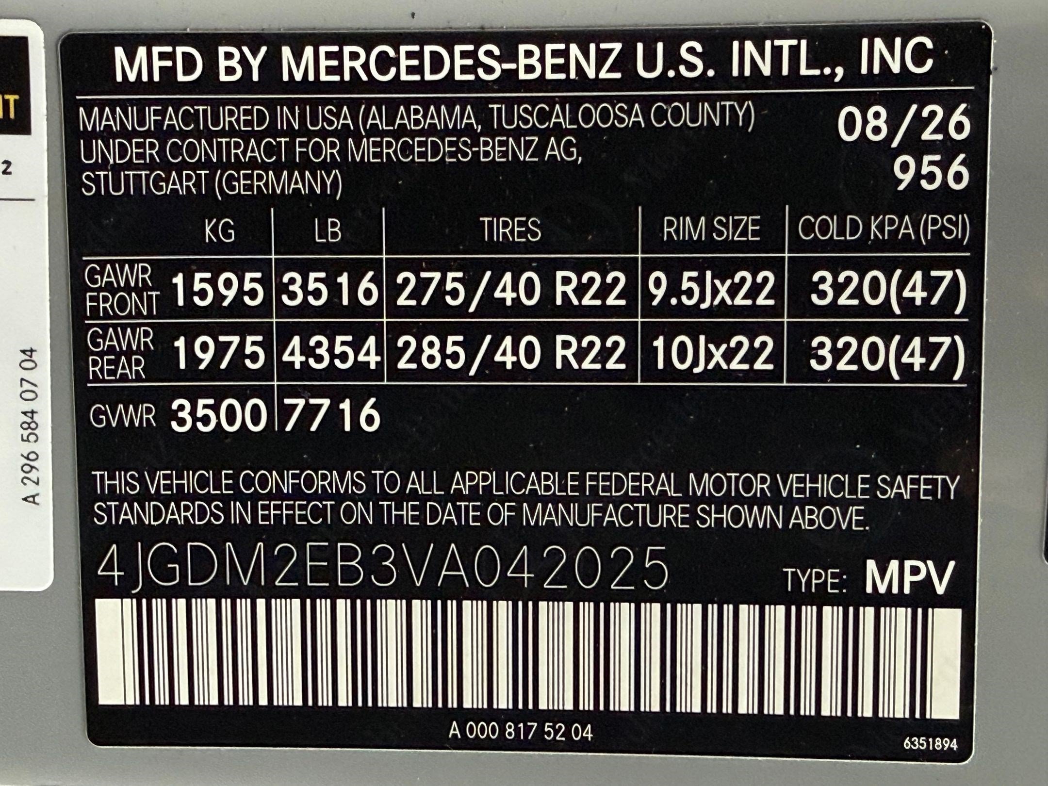 New 2027 Mercedes-Benz EQS 400 4MATIC SUV image 24