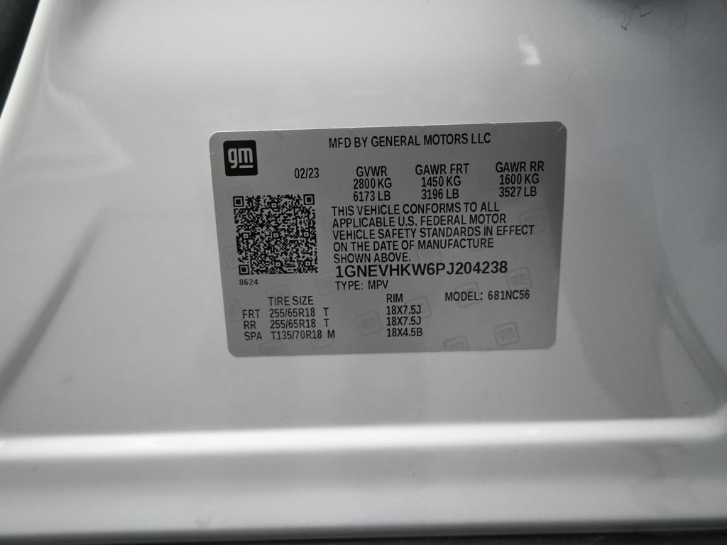 Used 2023 Chevrolet Traverse LT w/ Rear Camera Mirror Package AWD/4WD image 15