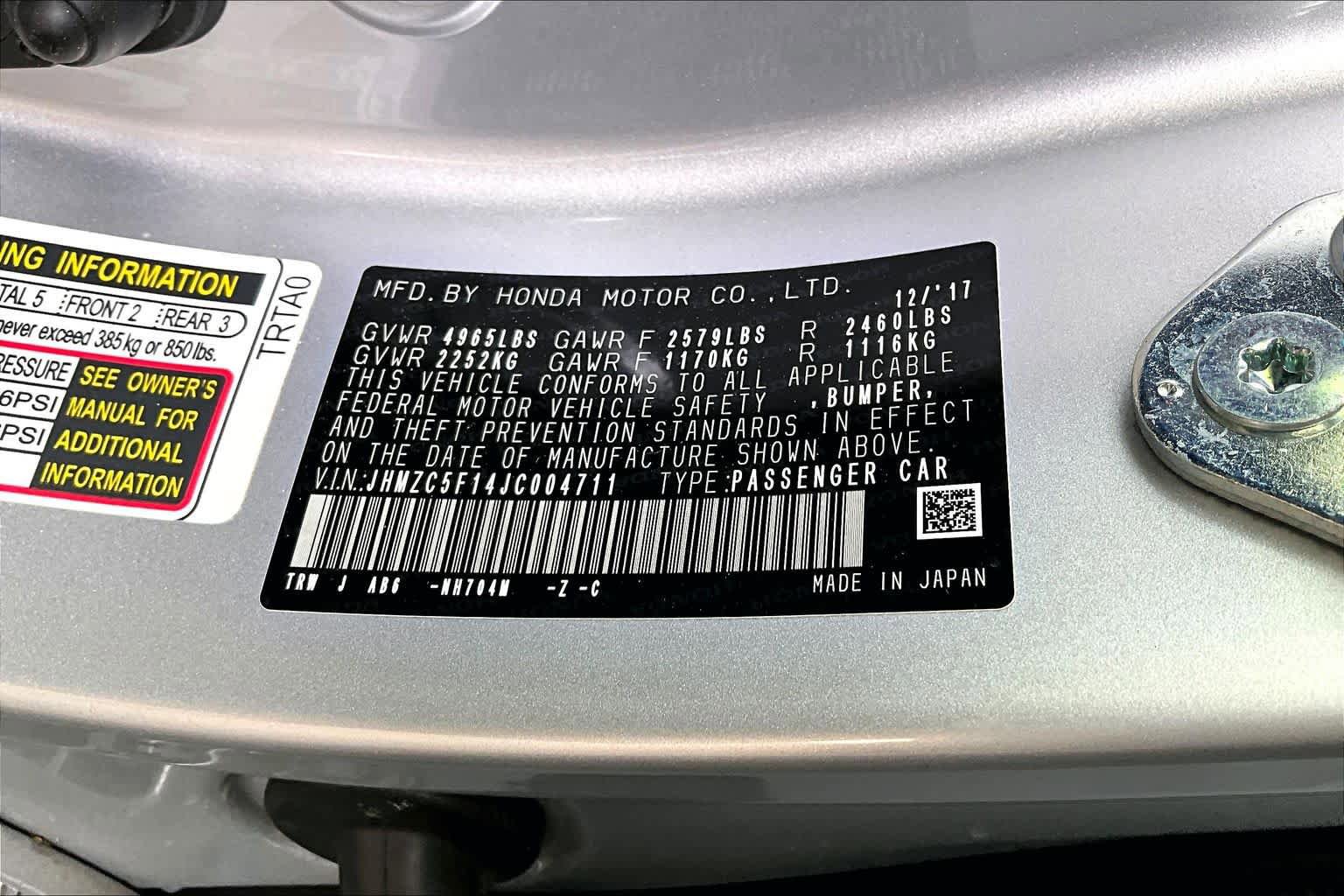 Used 2018 Honda Clarity Plug-In Hybrid image 31