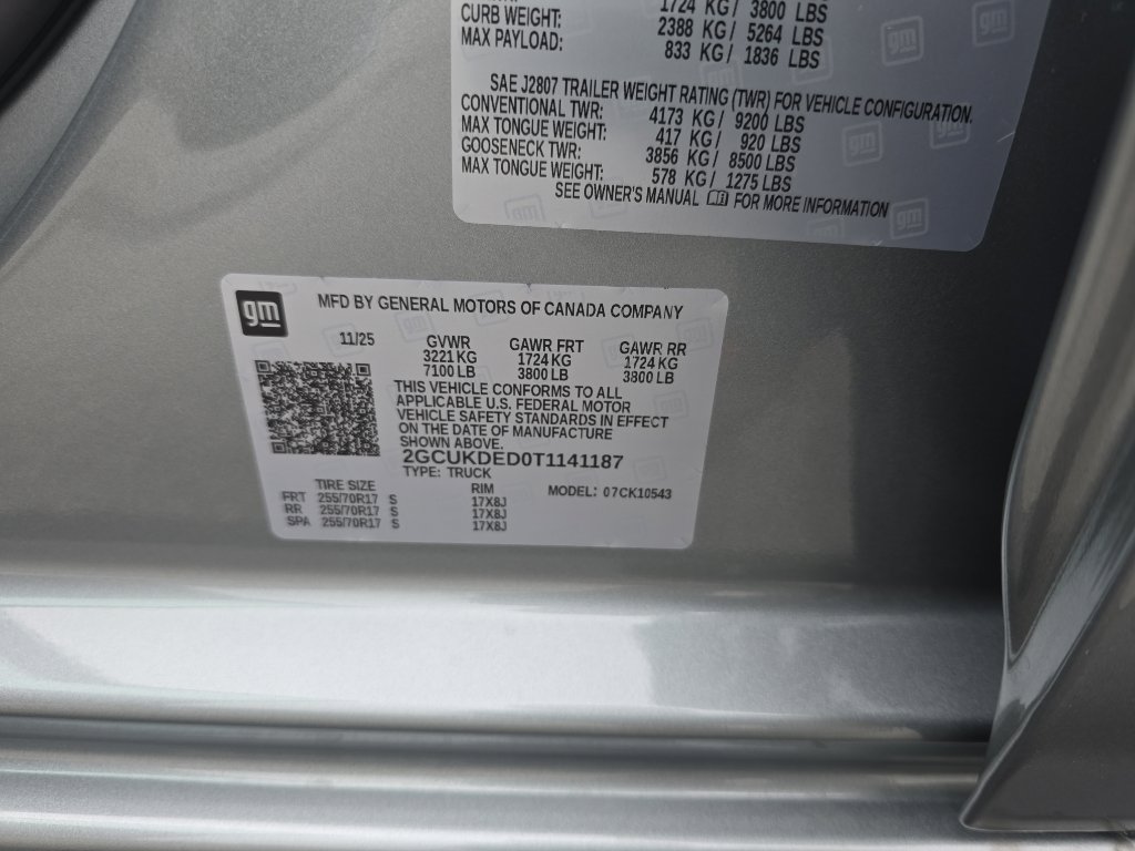 New 2026 Chevrolet Silverado 1500 LT w/ Leather Package image 11