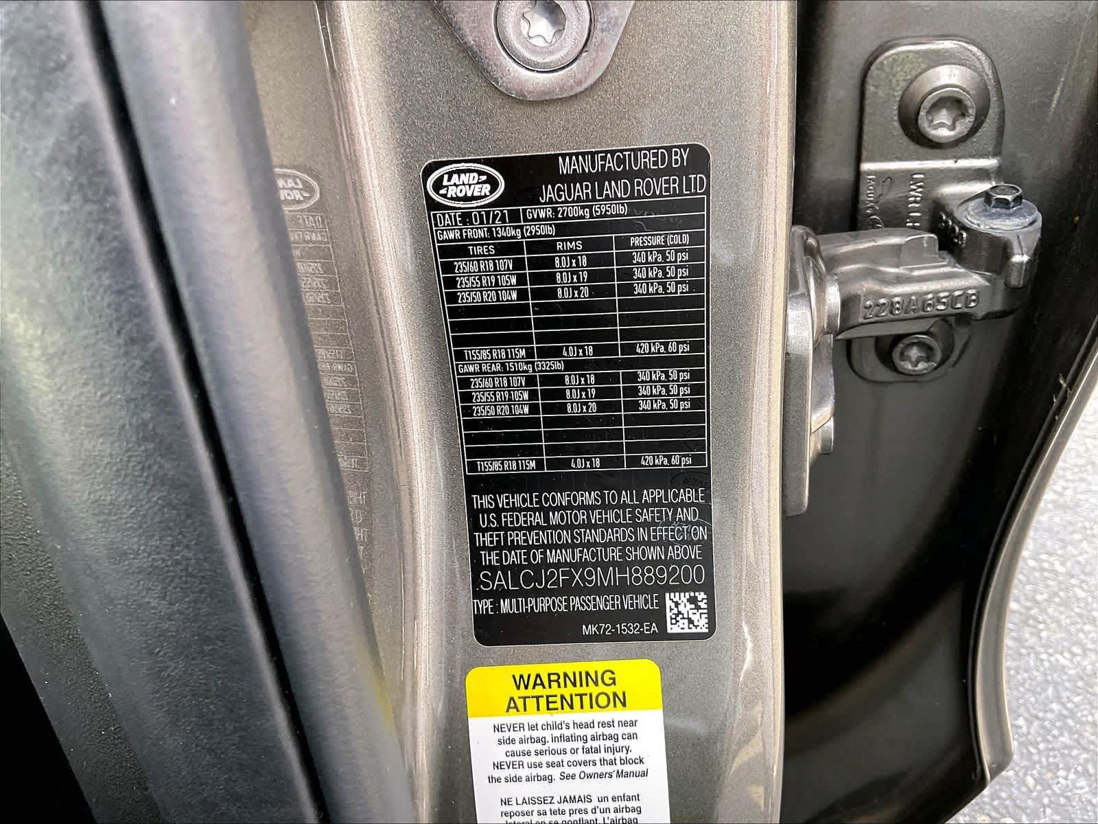 Used 2021 Land Rover Discovery Sport S AWD/4WD image 34