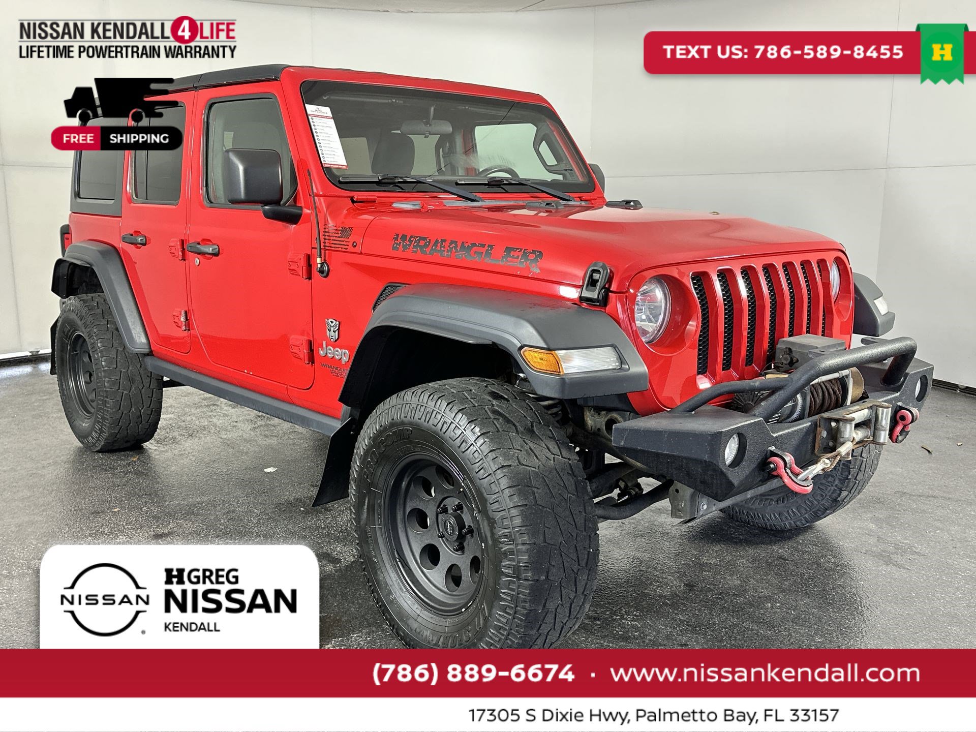 Used 2018 Jeep Wrangler Unlimited Sport S image 2