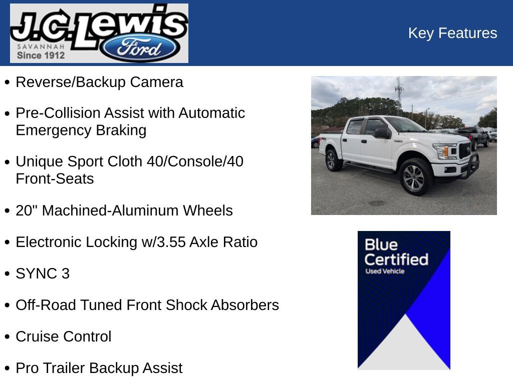 Certified 2020 Ford F150 XL w/ Equipment Group 101A Mid image 29
